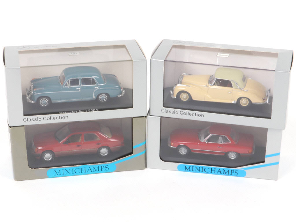 Lot 296 - MINICHAMPS (ALLEMAGNE) (4)