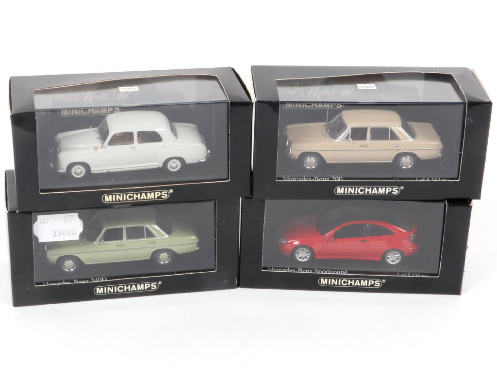 Lot 284 - MINICHAMPS (ALLEMAGNE) (4)
