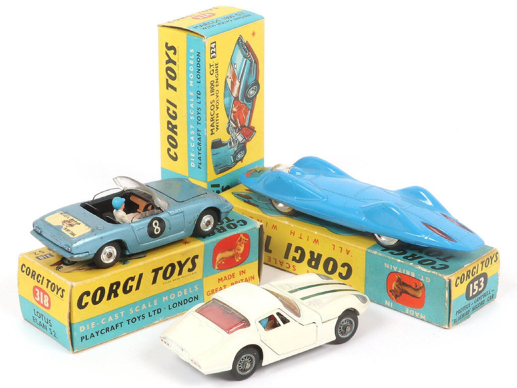 Lot 123 - CORGI TOYS (GB) (3)