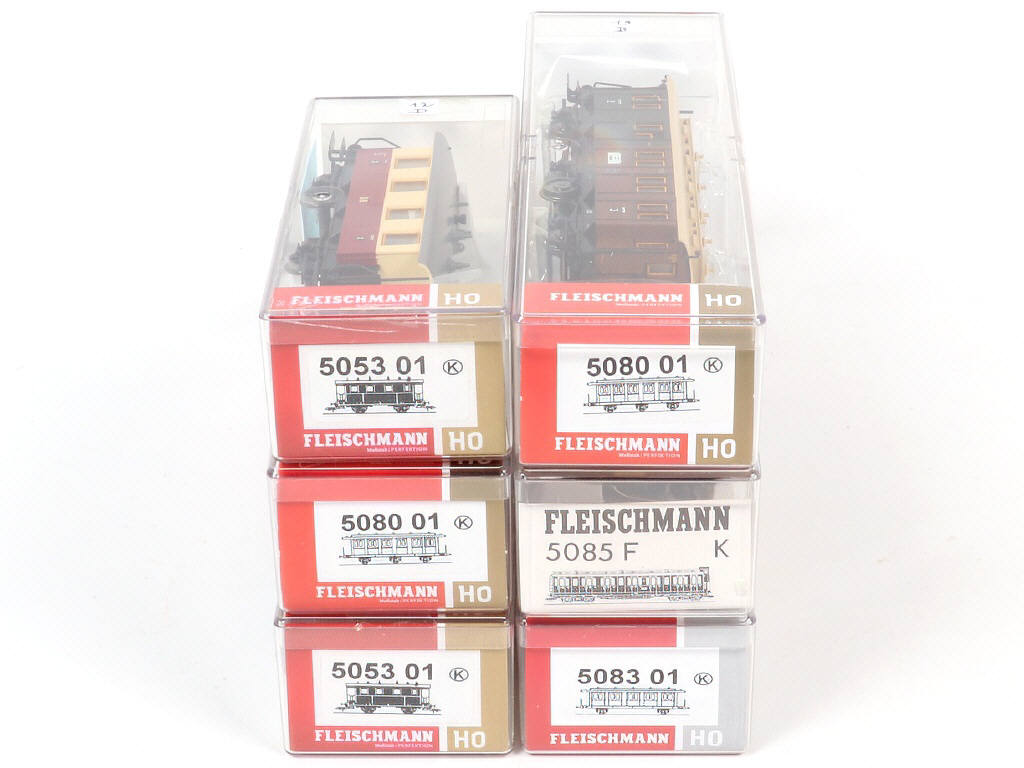 Lot 24 - FLEISCHMANN 'HO' (ALLEMAGNE) (6)