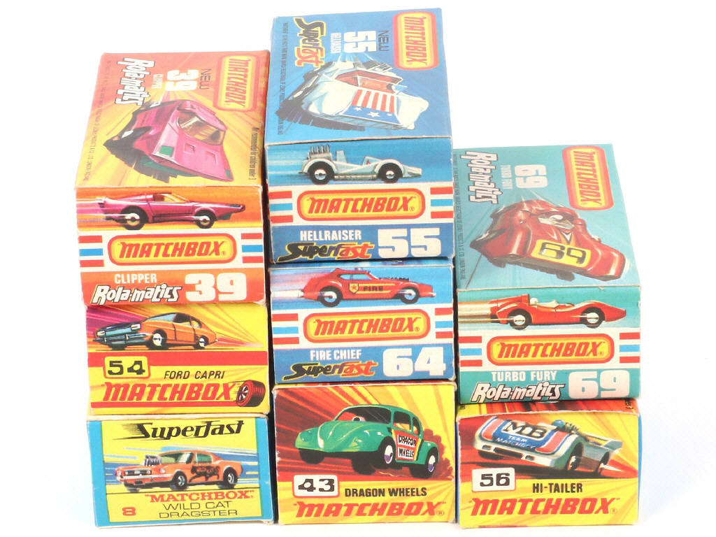 Lot 125 - MATCHBOX - SUPERFAST (GB) (8)