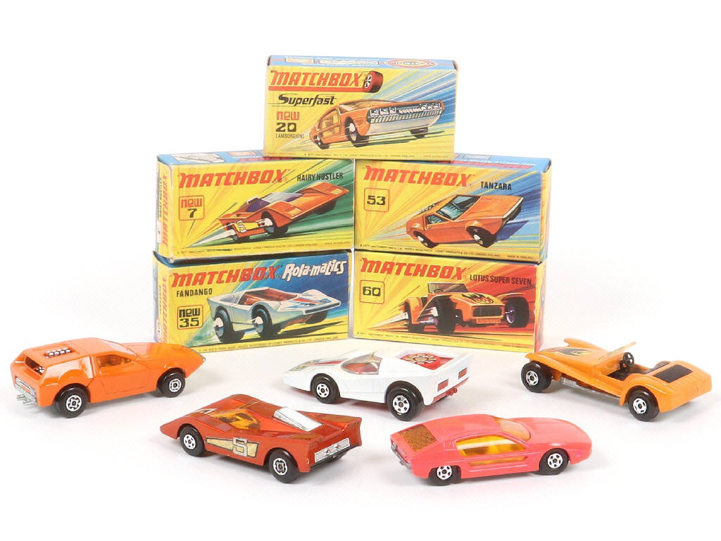 Lot 142 - MATCHBOX - SUPERFAST (GB) (5)