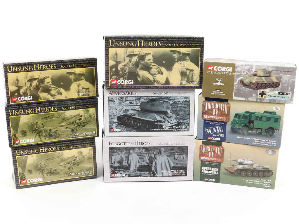 Lot 193 - CORGI TOYS (GB) (9)