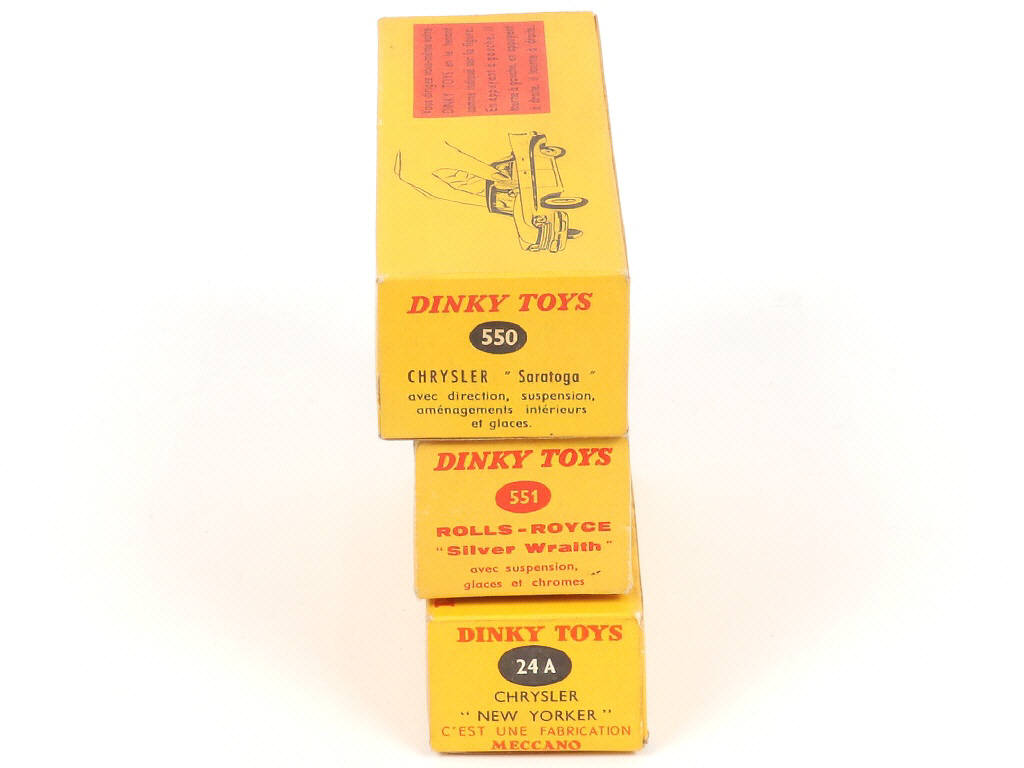 Lot 260 - DINKY TOYS (FRANCE) (3)