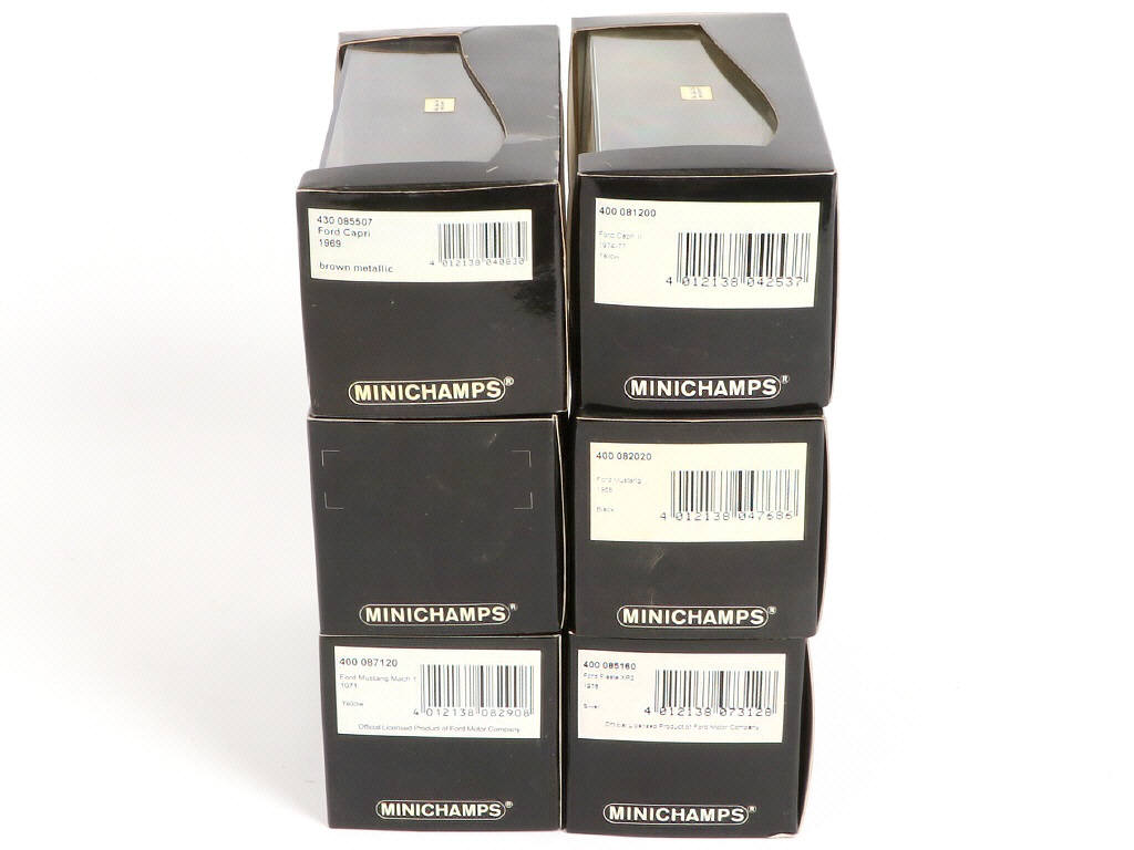 Lot 98 - MINICHAMPS (ALLEMAGNE) (6)