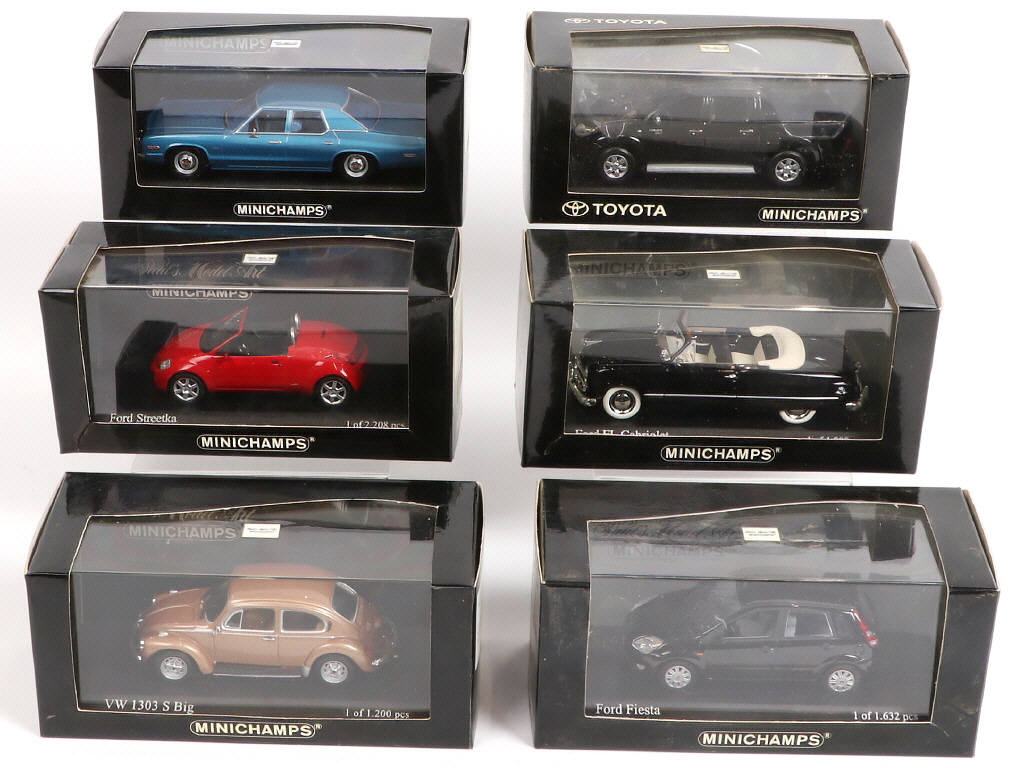 Lot 99 - MINICHAMPS (ALLEMAGNE) (6)