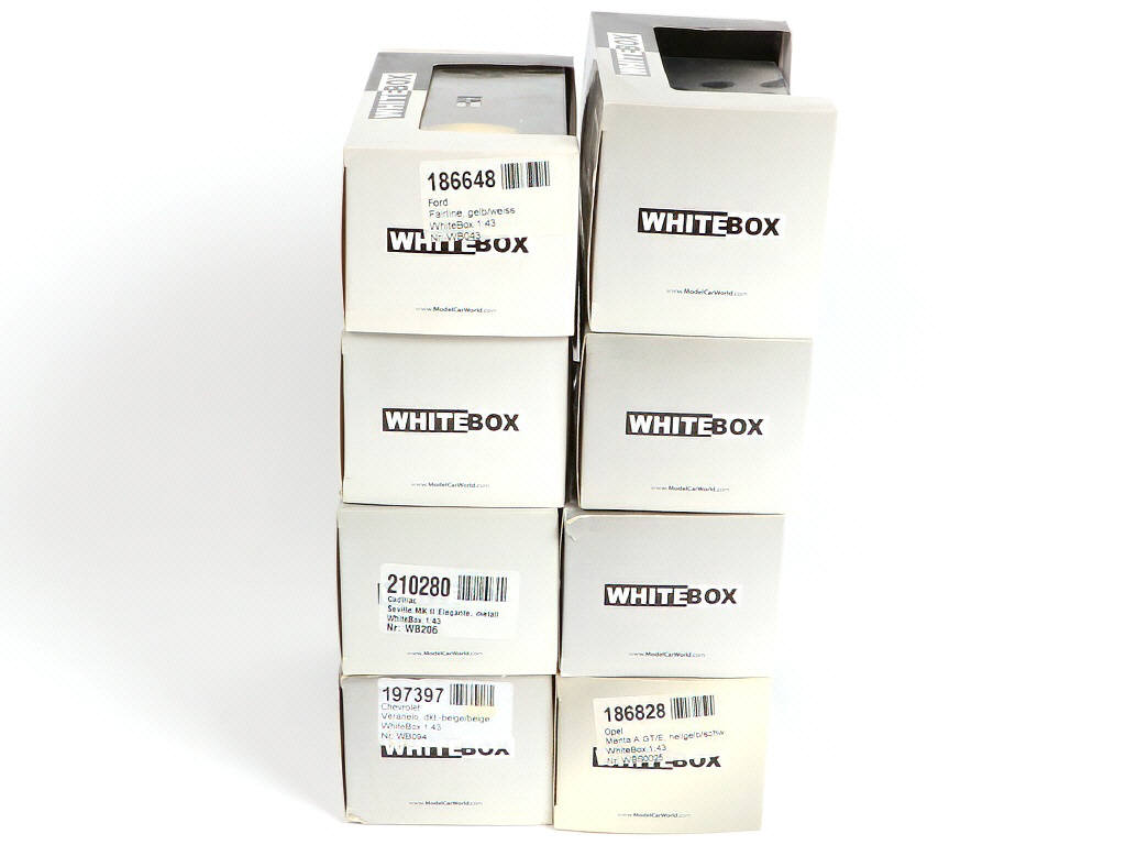 Lot 109 - WHITE BOX (8)
