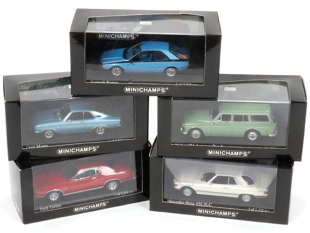 Lot 119 - MINICHAMPS (ALLEMAGNE) (5)