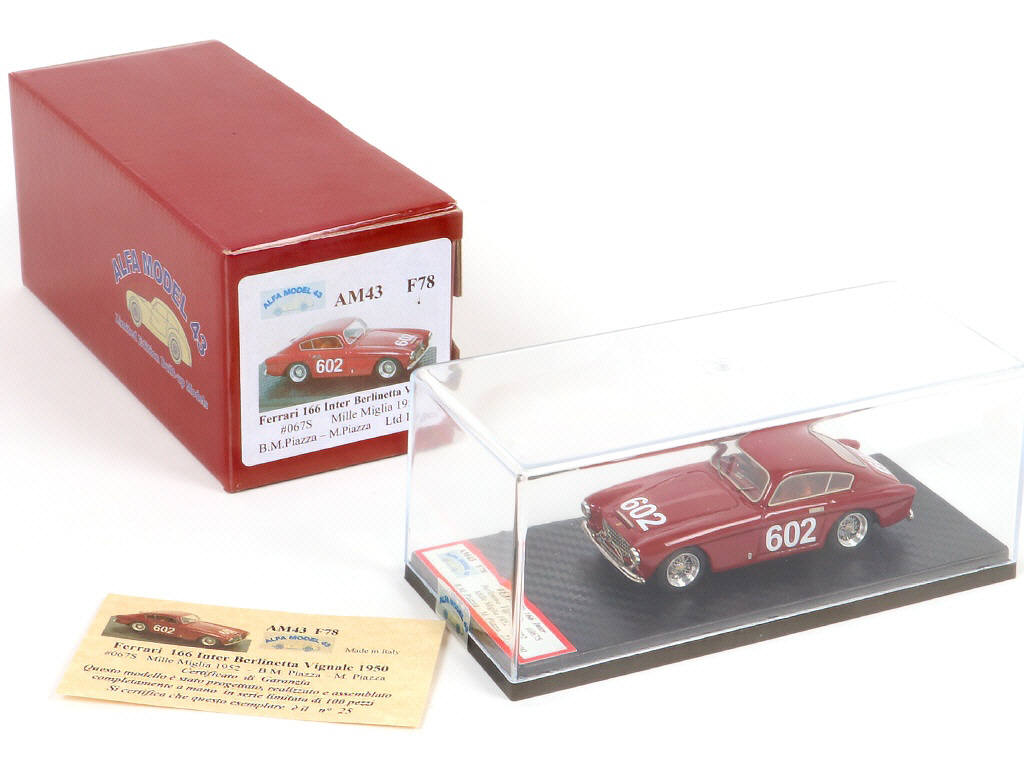 Lot 158 - ALFA MODEL 43 (ITALIE) (1)