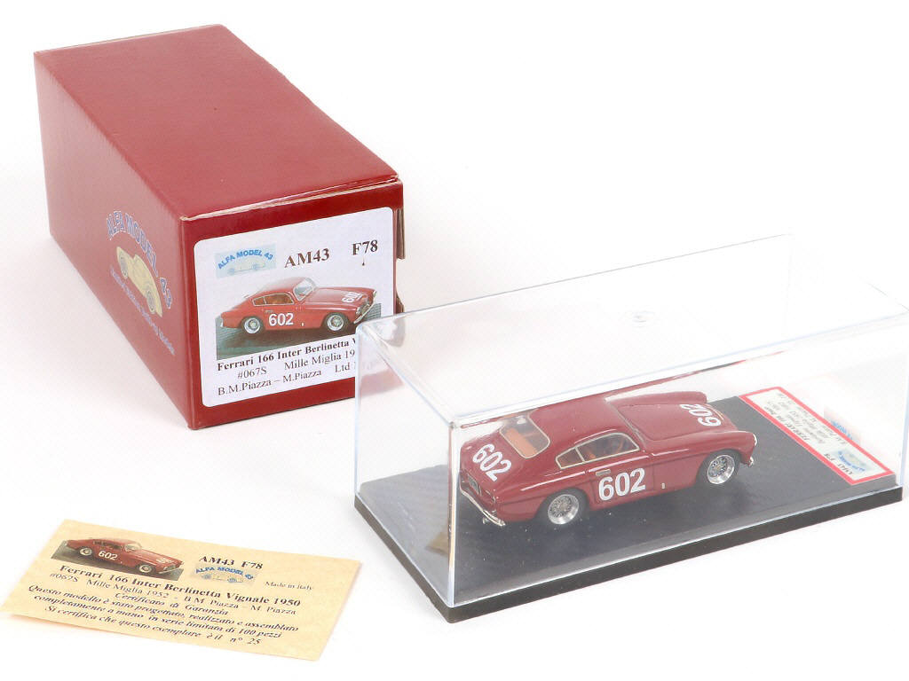 Lot 158 - ALFA MODEL 43 (ITALIE) (1)