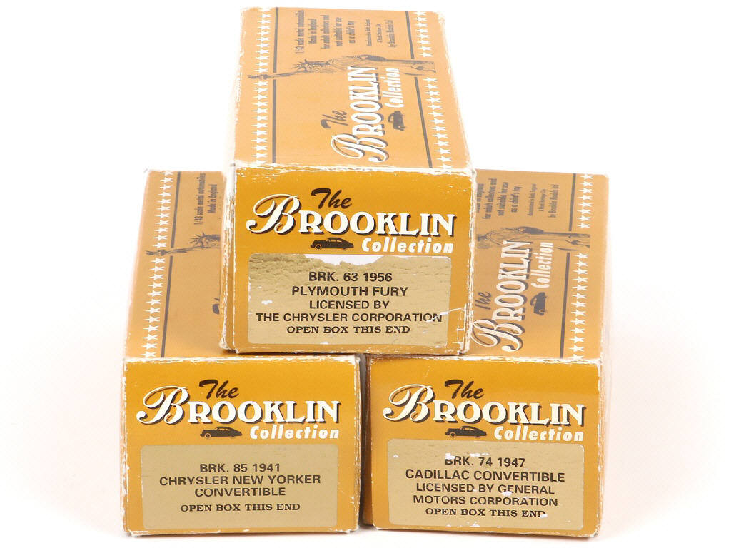 Lot 87 - BROOKLIN MODELS (GB) (3)