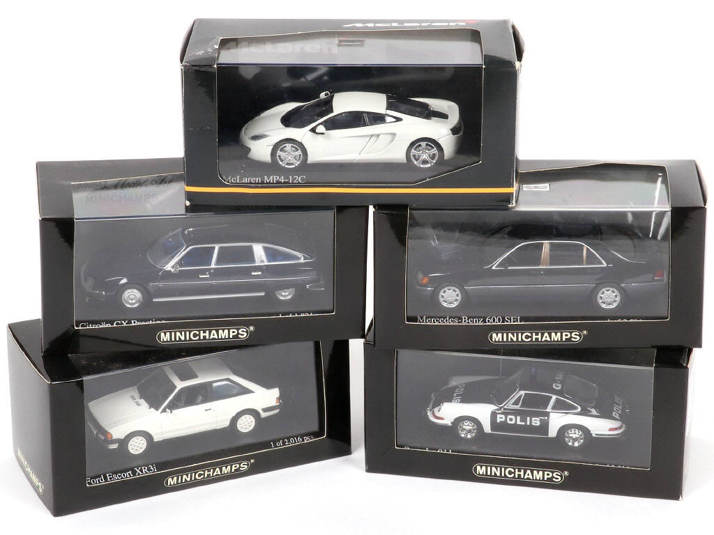 Lot 120 - MINICHAMPS (ALLEMAGNE) (5)