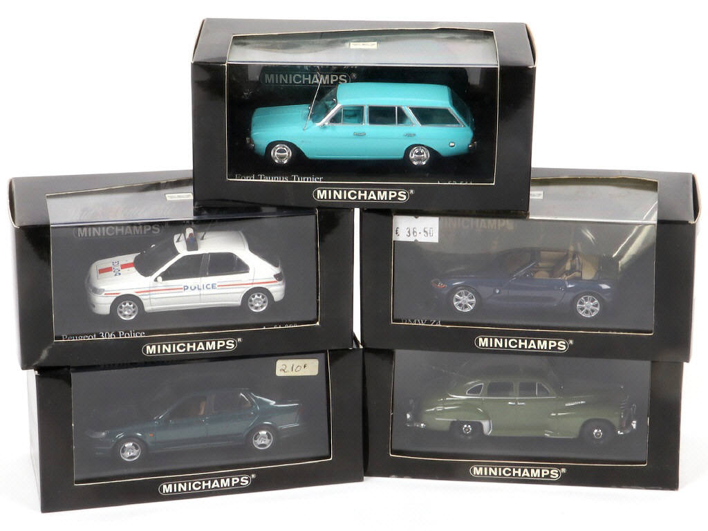 Lot 116 - MINICHAMPS (ALLEMAGNE) (5)