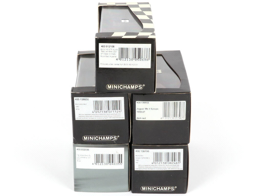 Lot 72 - MINICHAMPS (ALLEMAGNE) (5)