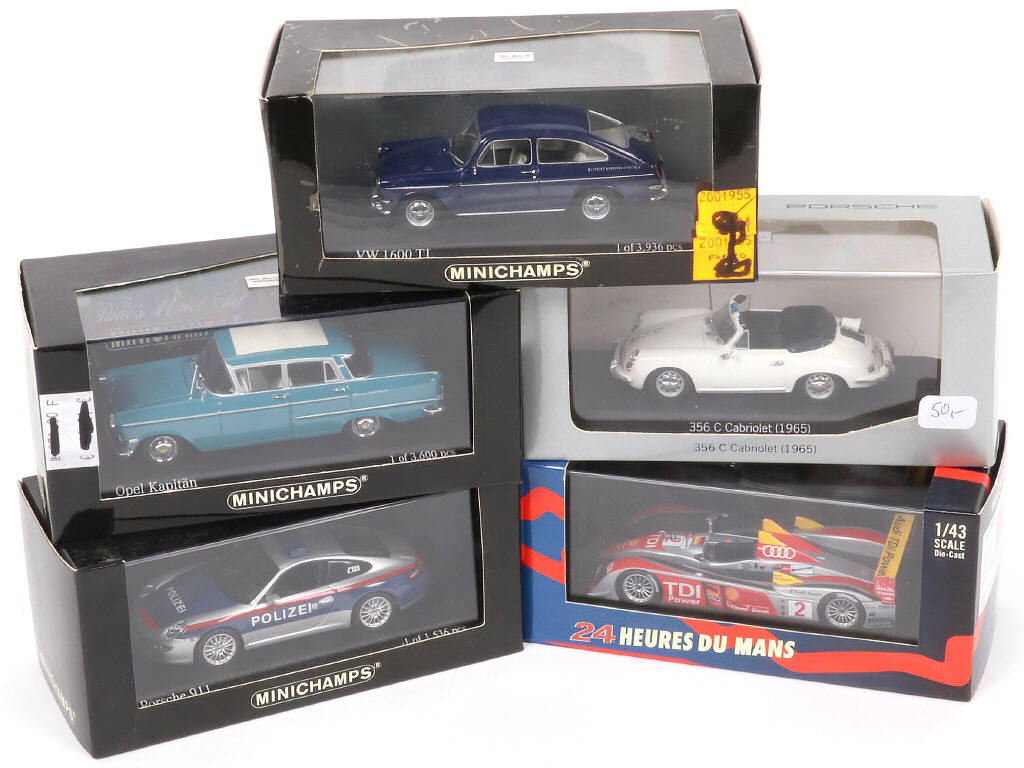 Lot 69 - MINICHAMPS (ALLEMAGNE) (5)