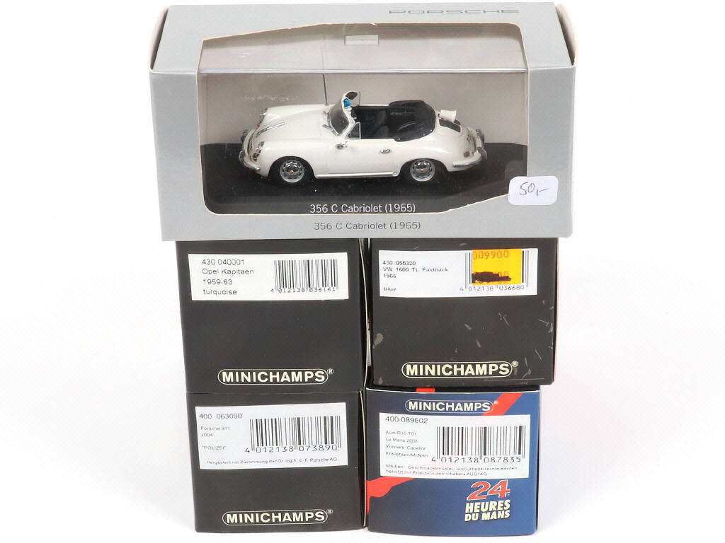 Lot 69 - MINICHAMPS (ALLEMAGNE) (5)