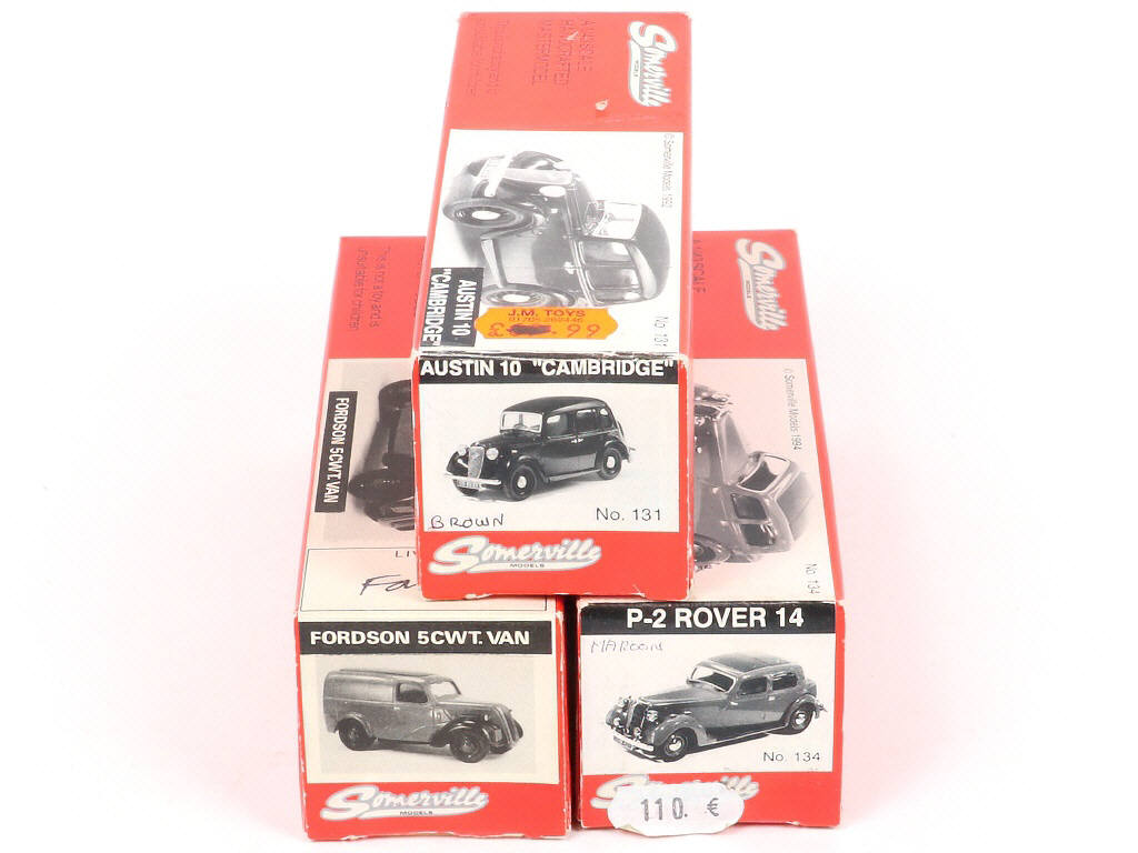 Lot 121 - SOMERVILLE MODELS (GB) (3)