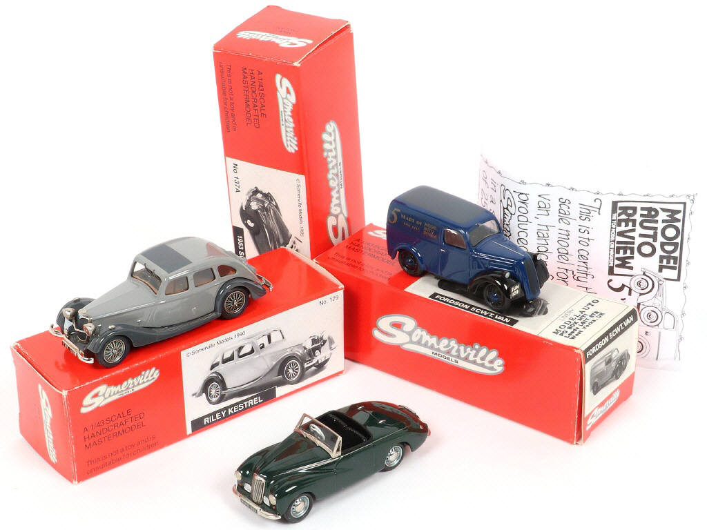 Lot 122 - SOMERVILLE MODELS (GB) (3)
