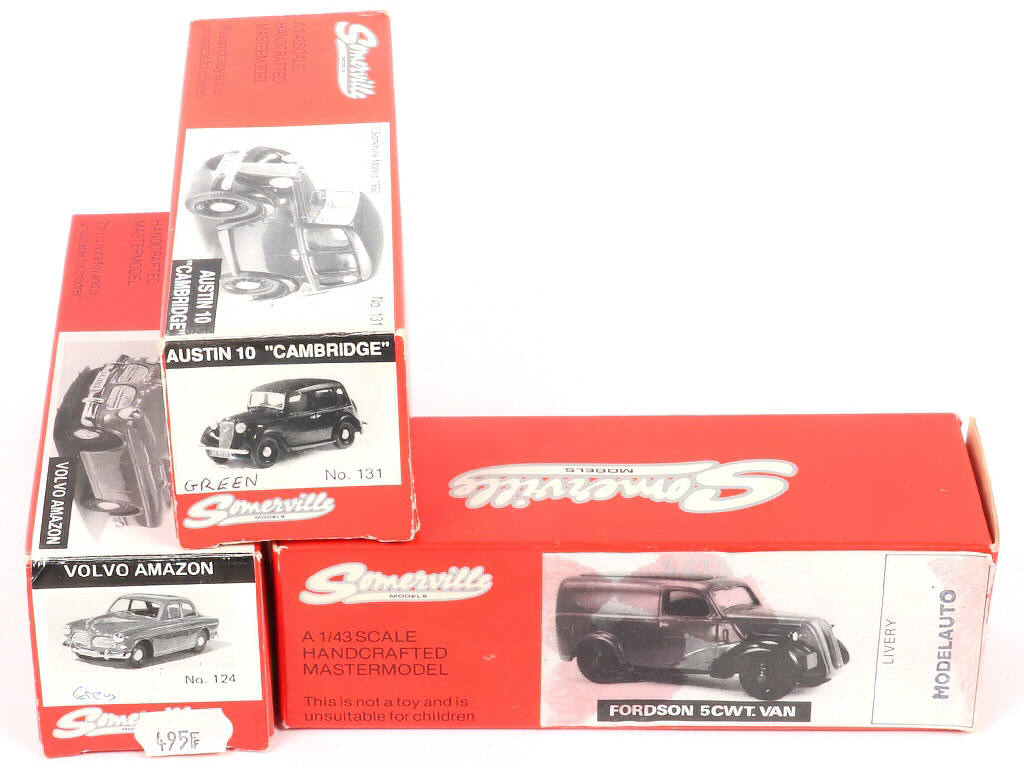 Lot 123 - SOMERVILLE MODELS (GB) (3)