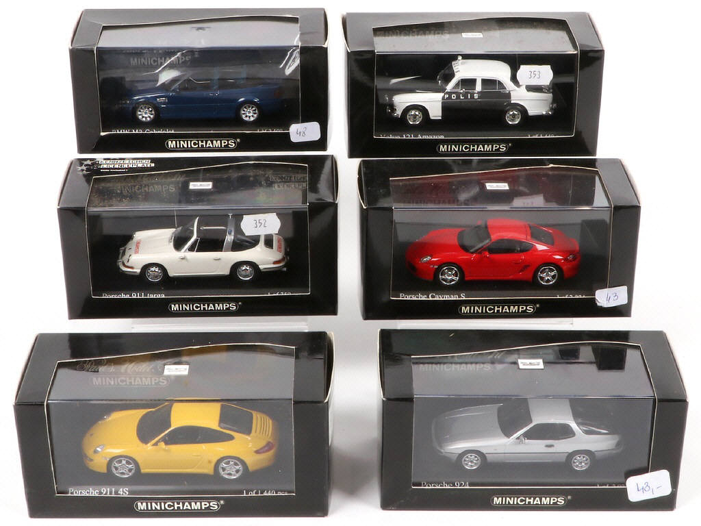 Lot 70 - MINICHAMPS (ALLEMAGNE) (6)