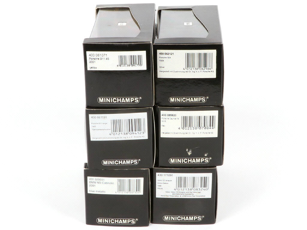 Lot 70 - MINICHAMPS (ALLEMAGNE) (6)