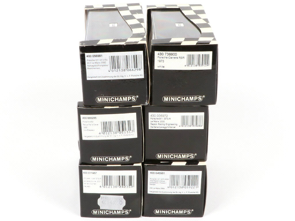 Lot 73 - MINICHAMPS (ALLEMAGNE) (6)