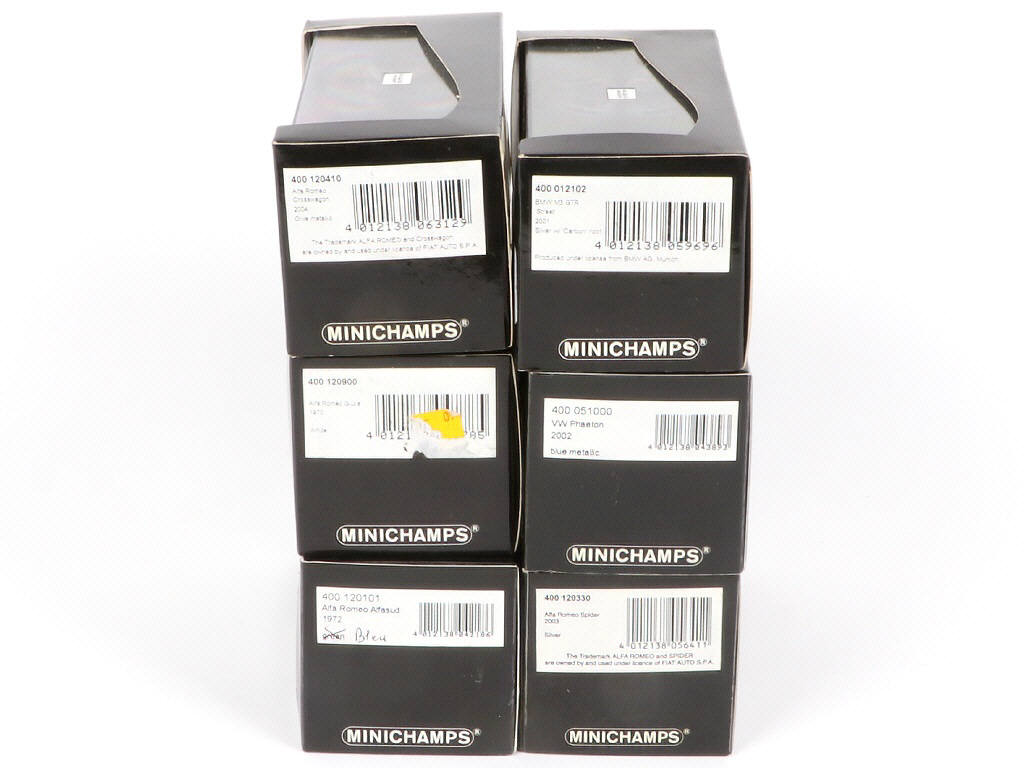 Lot 80 - MINICHAMPS (ALLEMAGNE) (6)