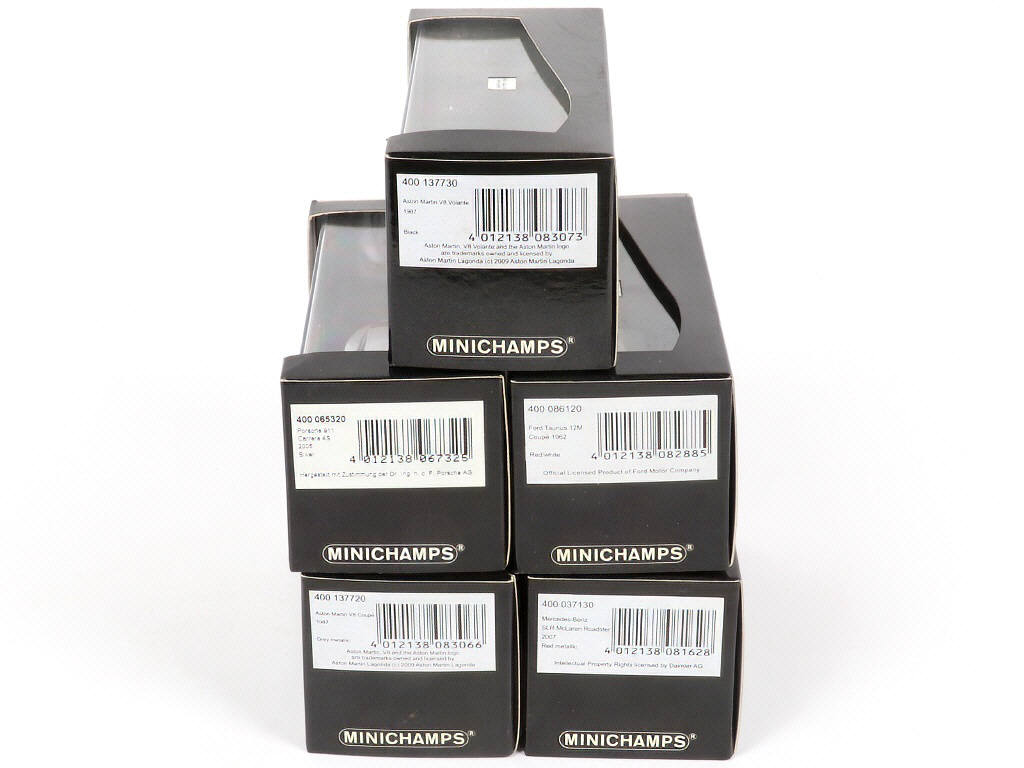 Lot 131 - MINICHAMPS (ALLEMAGNE) (5)