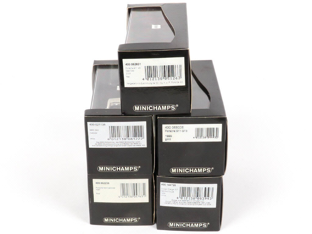 Lot 134 - MINICHAMPS (ALLEMAGNE) (5)