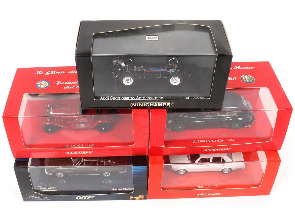 Lot 135 - MINICHAMPS (ALLEMAGNE) (5)