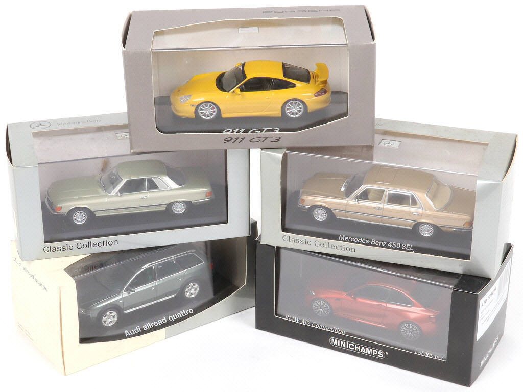 Lot 121 - MINICHAMPS (ALLEMAGNE) (5)