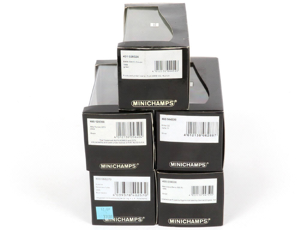 Lot 124 - MINICHAMPS (ALLEMAGNE) (5)