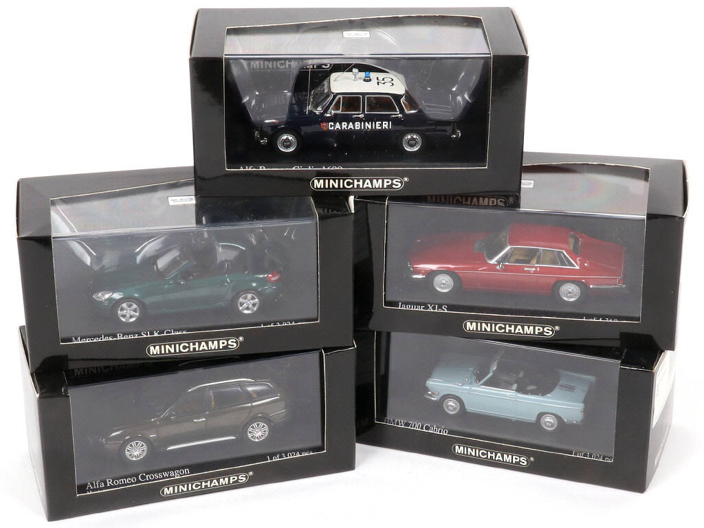 Lot 127 - MINICHAMPS (ALLEMAGNE) (5)