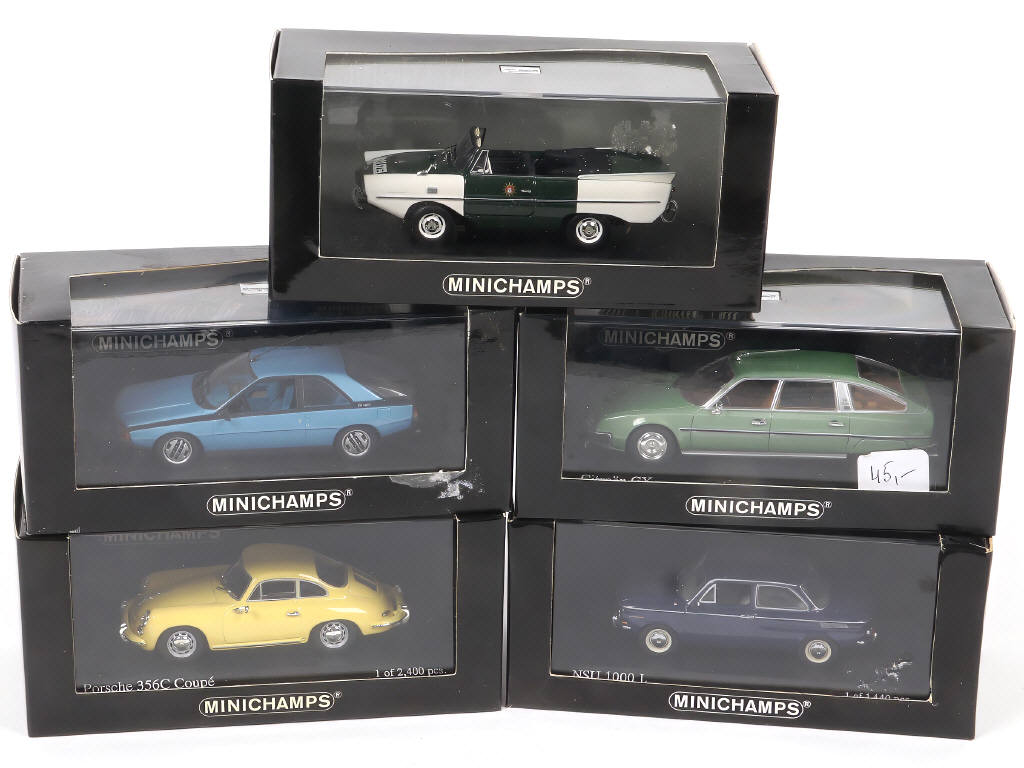 Lot 106 - MINICHAMPS (ALLEMAGNE) (5)