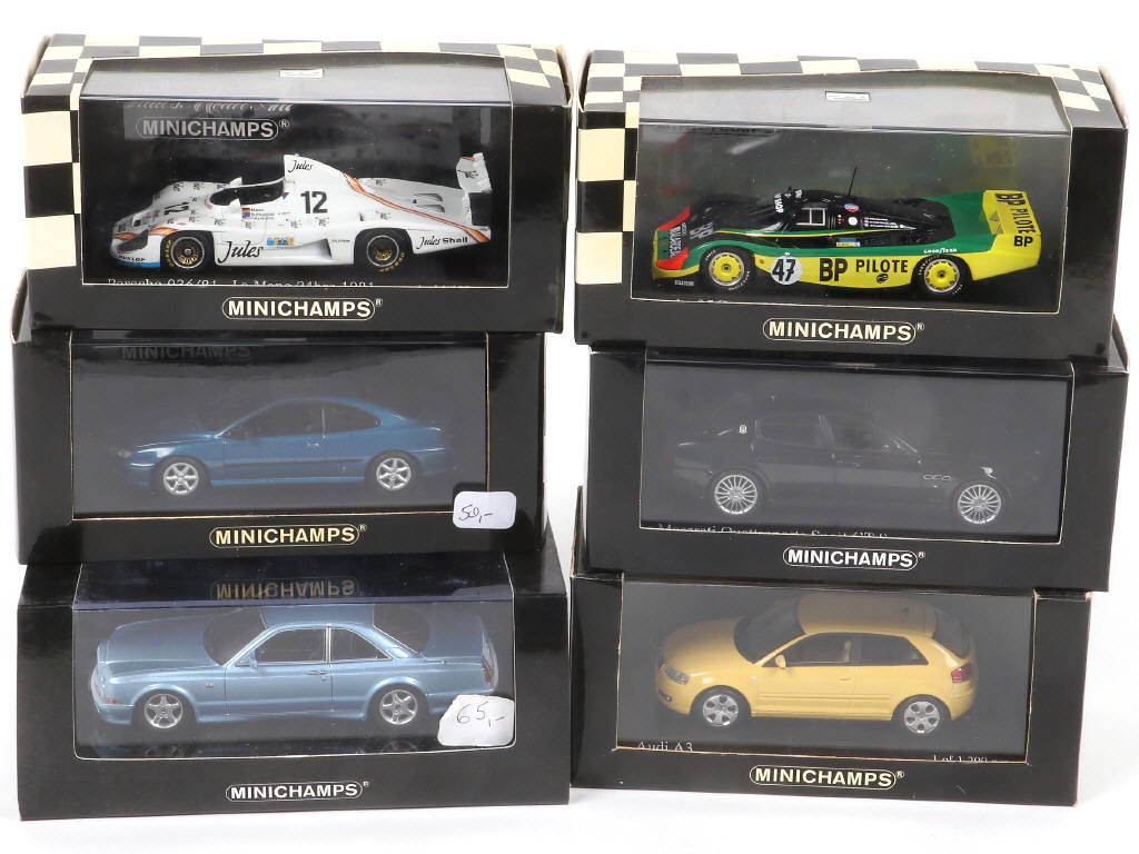 Lot 116 - MINICHAMPS (ALLEMAGNE) (6)