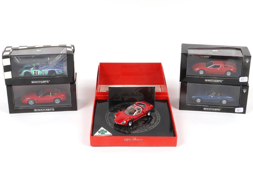 Lot 115 - MINICHAMPS (ALLEMAGNE) (5)