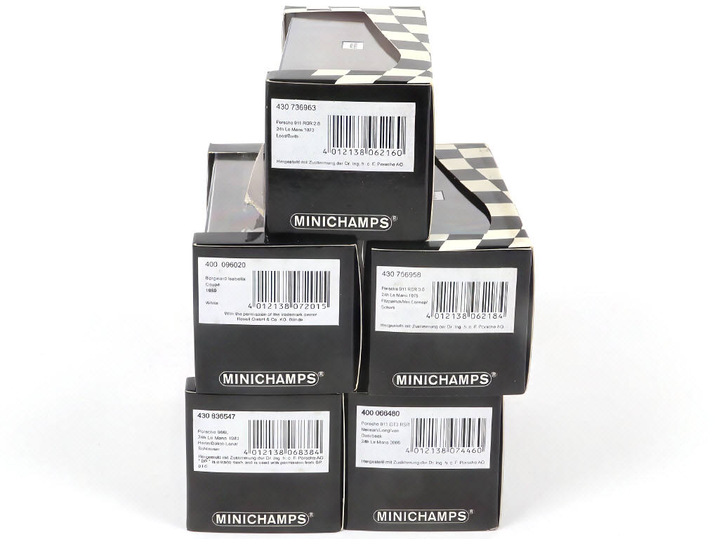 Lot 110 - MINICHAMPS (ALLEMAGNE) (5)