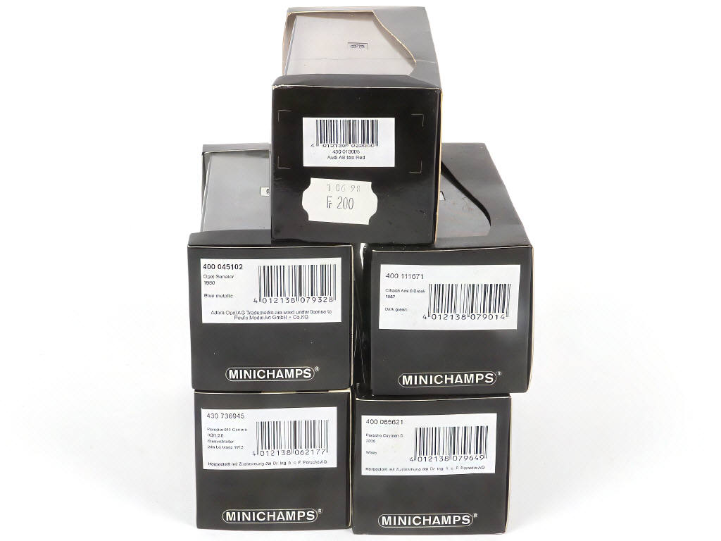 Lot 113 - MINICHAMPS (ALLEMAGNE) (5)