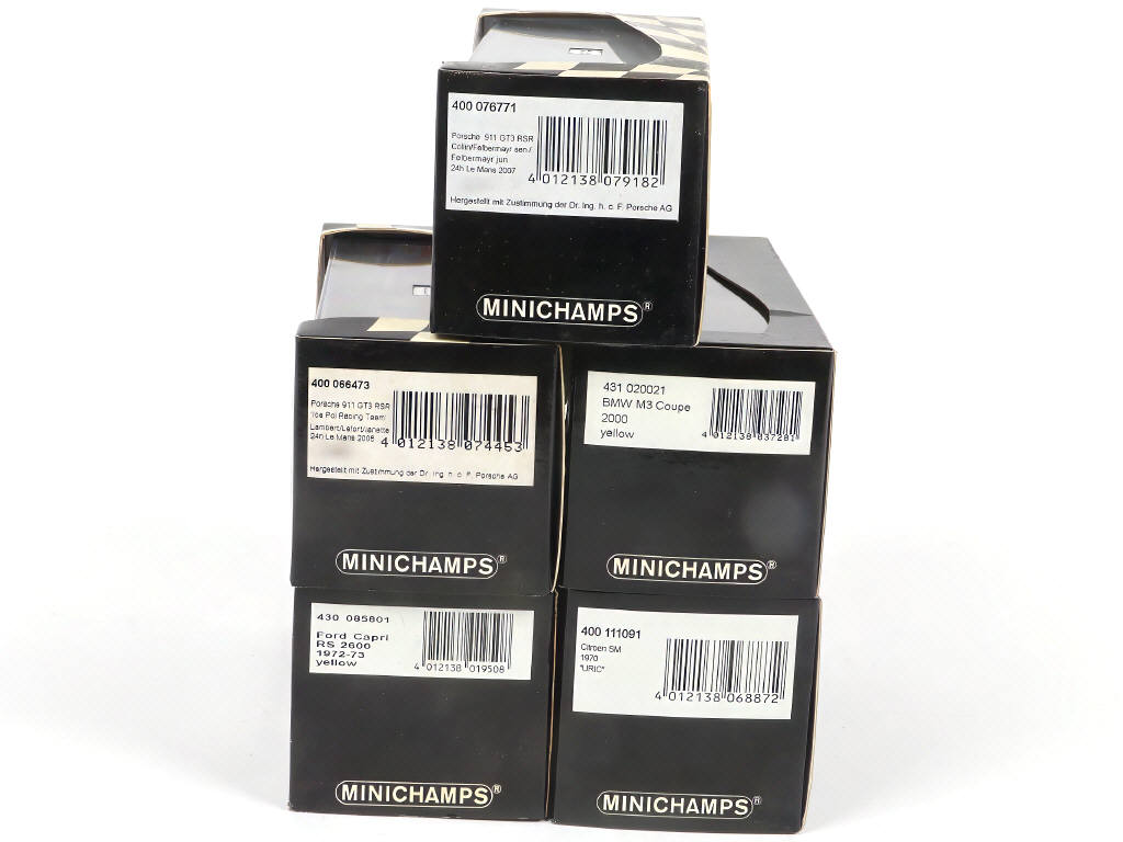 Lot 115 - MINICHAMPS (ALLEMAGNE) (5)