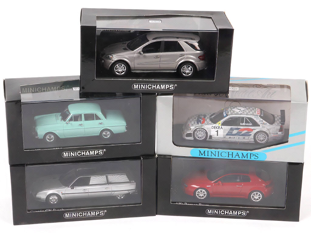 Lot 116 - MINICHAMPS (ALLEMAGNE) (5)
