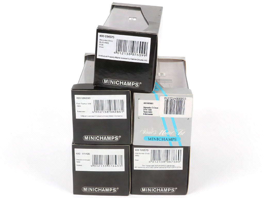 Lot 116 - MINICHAMPS (ALLEMAGNE) (5)