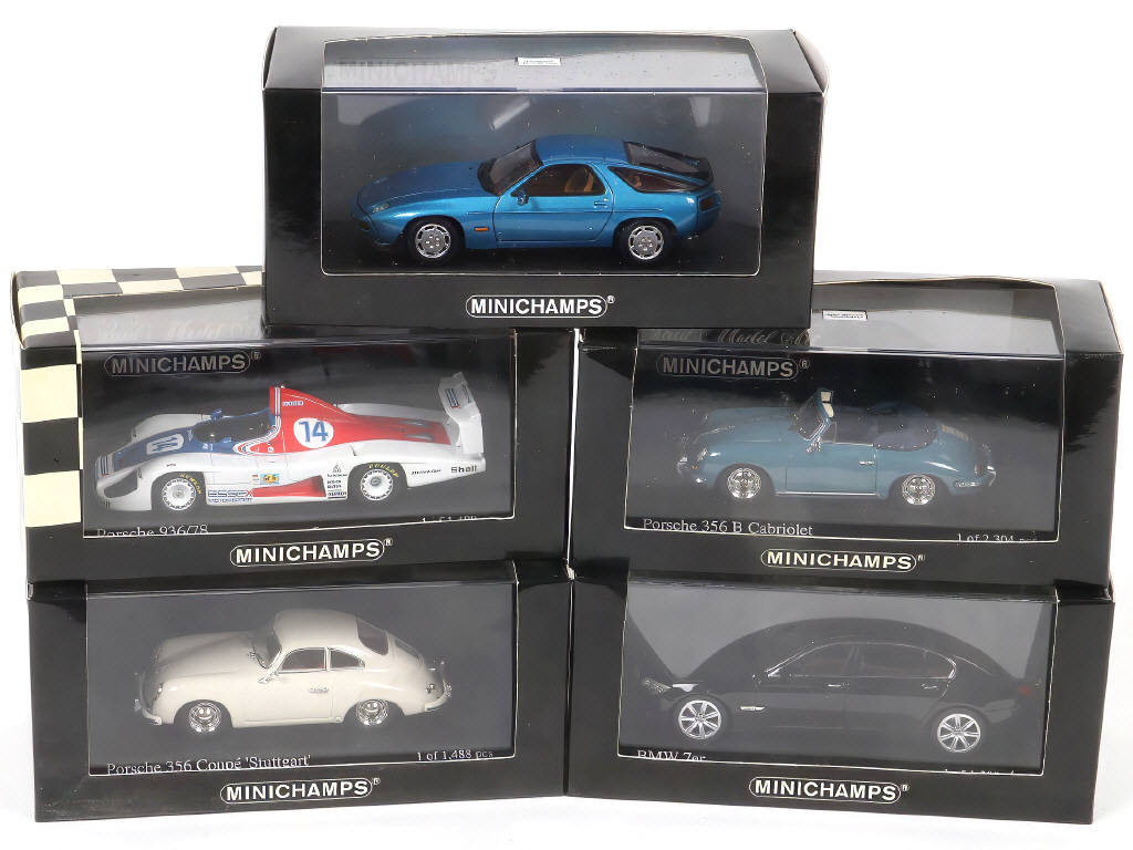Lot 118 - MINICHAMPS (ALLEMAGNE) (5)