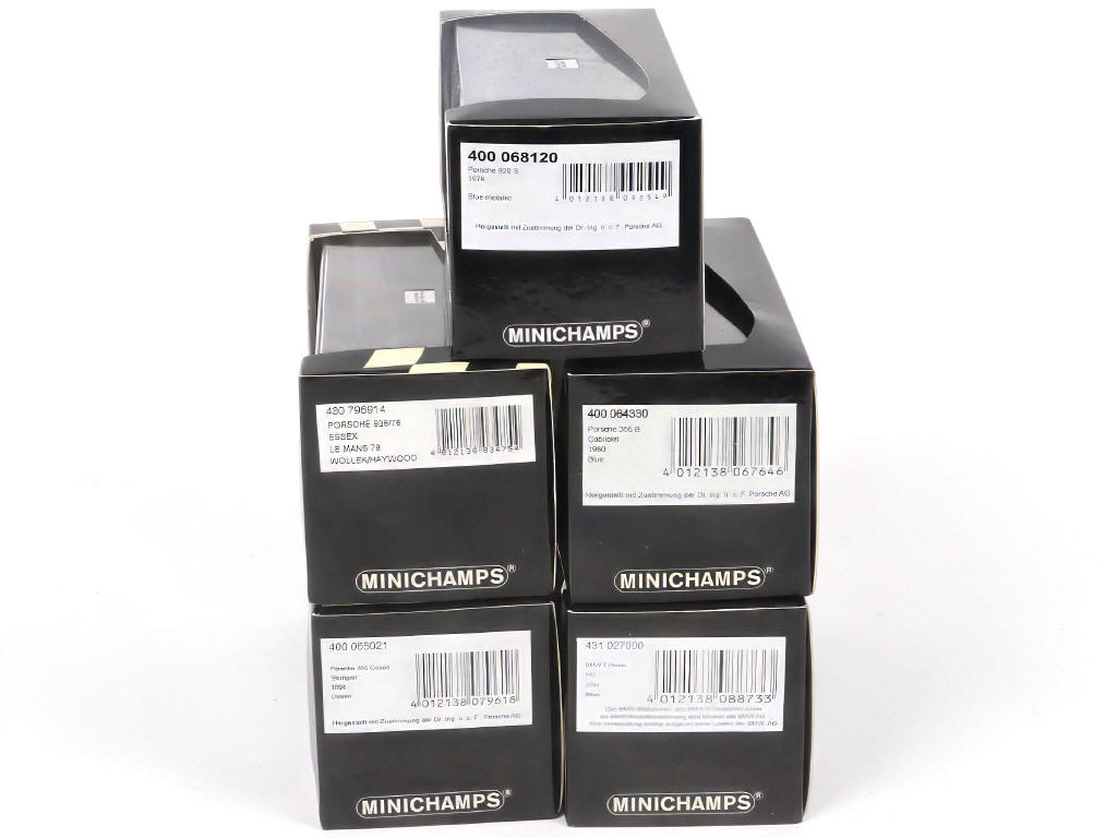 Lot 118 - MINICHAMPS (ALLEMAGNE) (5)