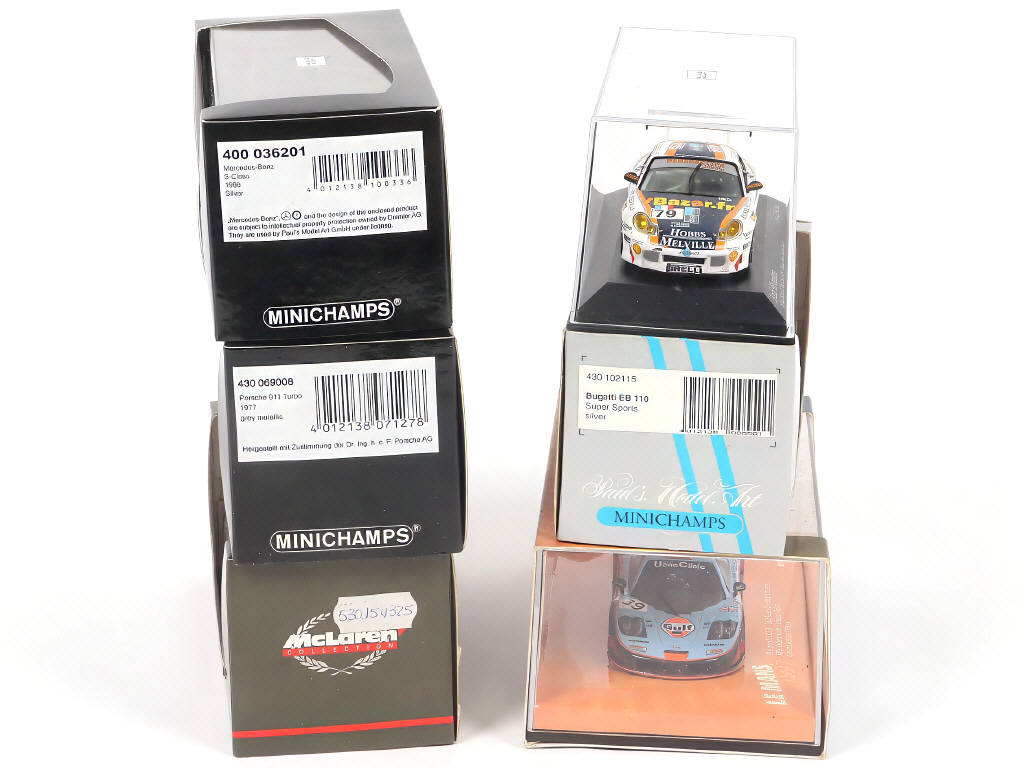 Lot 119 - MINICHAMPS (ALLEMAGNE) (6)