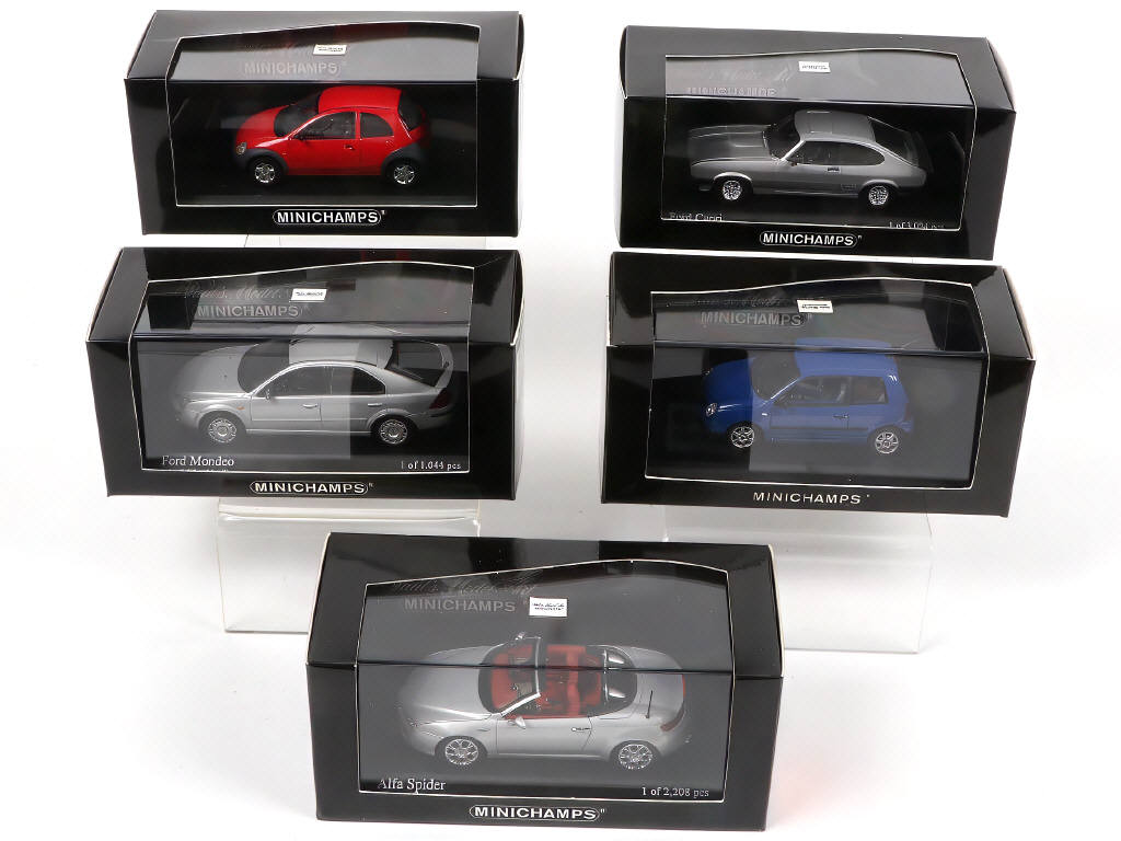 Lot 103 - MINICHAMPS (ALLEMAGNE) (5)