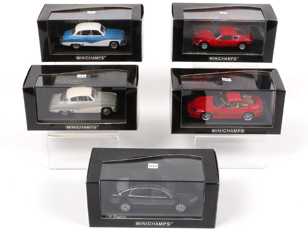 Lot 106 - MINICHAMPS (ALLEMAGNE) (5)