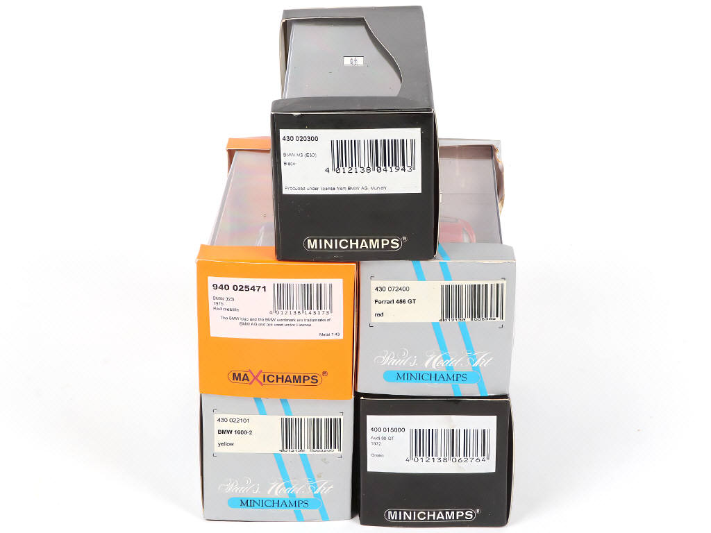 Lot 94 - MINICHAMPS (ALLEMAGNE) (5)