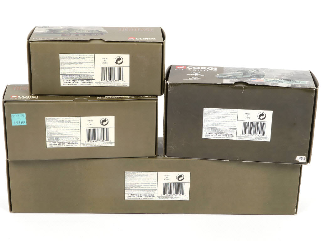 Lot 144 - CORGI TOYS (GB) (4)