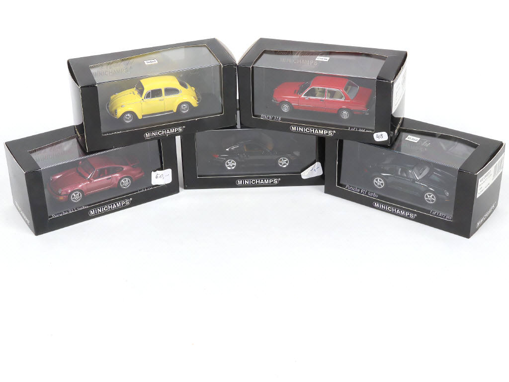 Lot 98 - MINICHAMPS (ALLEMAGNE) (5)