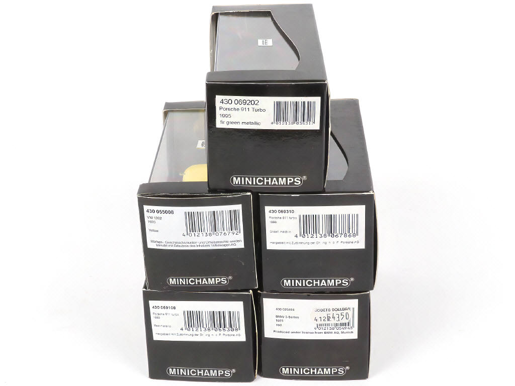 Lot 98 - MINICHAMPS (ALLEMAGNE) (5)